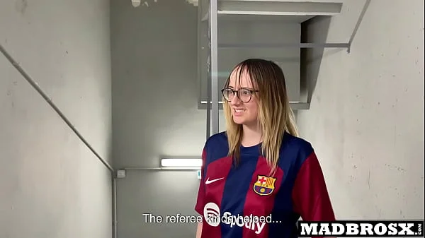 A Barcelona Supporter Fucked By PSG Fans in The Corridors Of The Football Stadium !!!