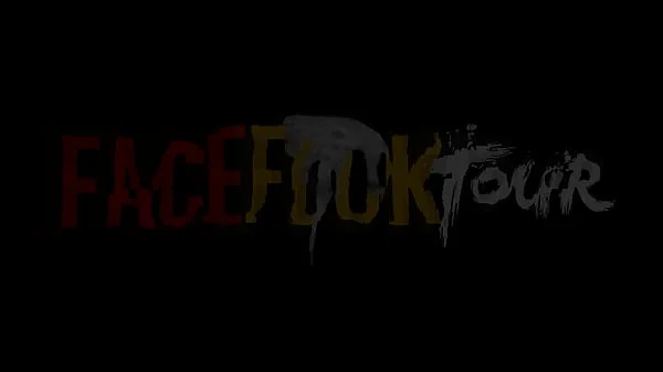 Face Fuck Tour - Blonde PAWG Amy Douxxx Hammered In Mouth By Big Dong