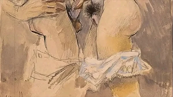vintage erotic drawings