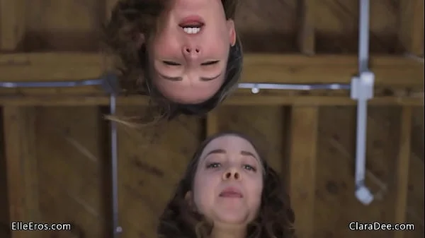 Roommates Trick You Into a Pegging Spitroast Threesome - Elle Eros Clara Dee POV