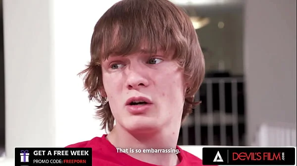 DEVILS FILM - Hot Big Titties MILF Lauren Phillips Titty Fucks Her Teen Stepson