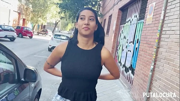 PutaLocura - La colombiana candente PrisAngel es pillada por Torbe y cabalga su polla