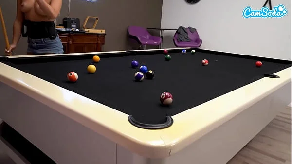 Petite Busty Asian Fucked Hard On Pool Table
