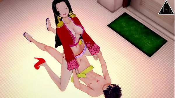 KOIKATSU Boa Hancock & Luffy, one piece have sex anime uncensored... Thereal3dstories