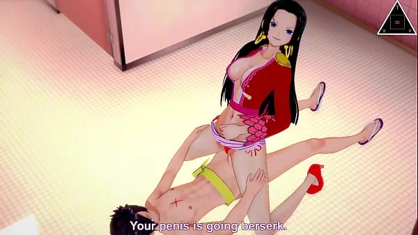 KOIKATSU Boa Hancock & Luffy, one piece have sex anime uncensored... Thereal3dstories