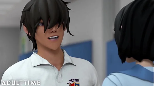 ADULT TIME - Hentai Sex University Student Demonstrates Her Sexual Prowess On Stepdaddy's Cock