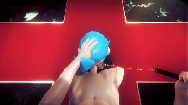 LOL Hentai - Jinx tied up like a bitch hardsex - Japanese Asian Manga Anime Film Game Porn