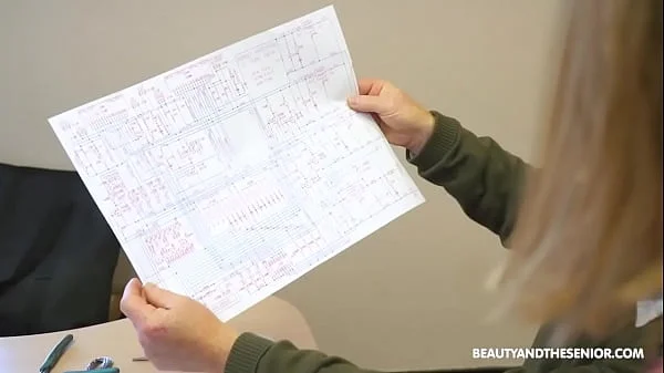 Senior Citizen Tries to Slip one in