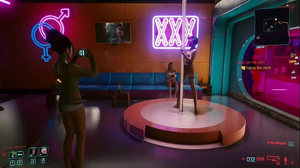 Judy X Johnny Silverhand hidden sex scene