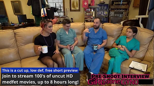 Channy Crossfire Gets 2022 Checkup From Male Doctor Canada At GirlsGoneGyno Reup