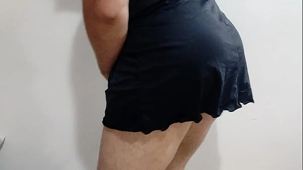 Cdzinha Camisola e calcinha preta