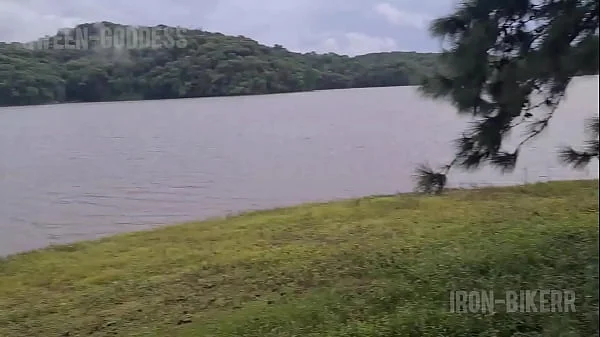 Fucking QweenSG at the lake house and cumming in her mouth!