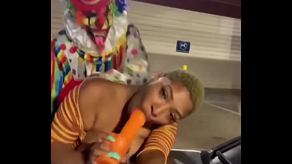 She had two dicks at once