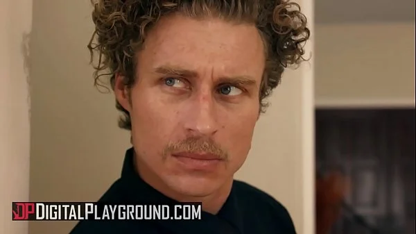 Busty (Monique Alexander) fills her holes with two big cocks - Digital Playground