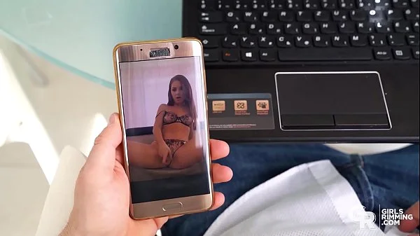 GIRLSRIMMING - Joyful rimming session with hot brunette Mila Fox