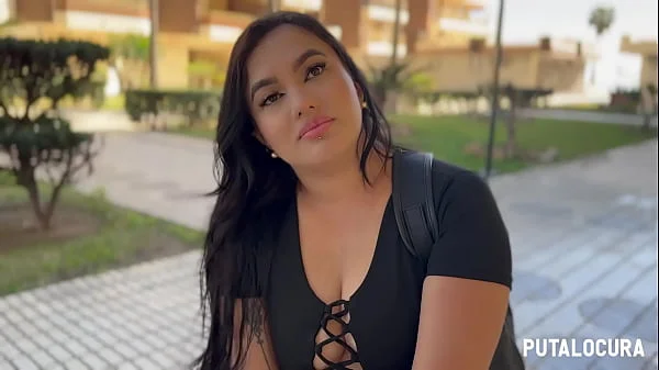 PutaLocura - Torbe pilla a la exuberante Sofía Ruiz y se corre en su boca