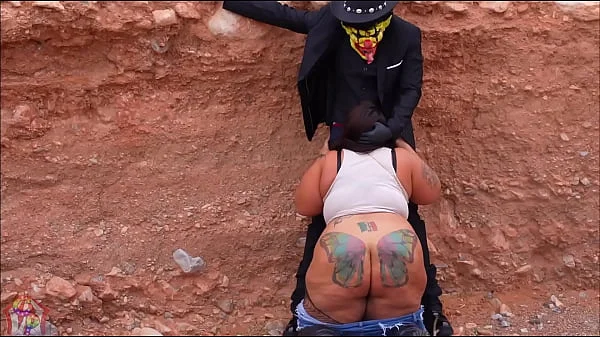 GIBBY the CLOWN fucks me senseless in the desert