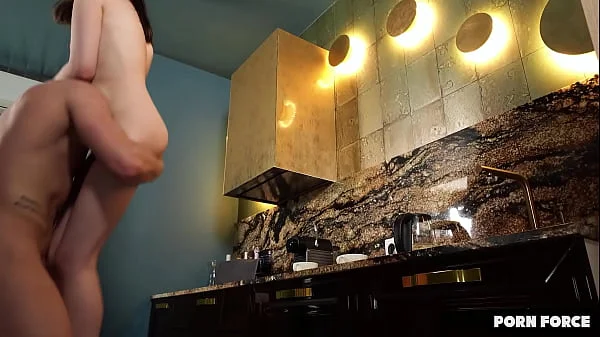 PORN BROKE HER - Brunette College Girl Manhandled - Margo Van Teese