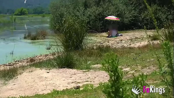 Our SUMMER PICKUPS continue! Elena de la Vega looks for guys to fuck outdoors