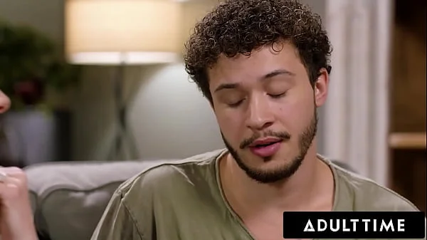 ADULT TIME - Horny MILF Cory Chase Uses Perfect Pussy To Teach Inexperienced Stepson How To Fuck RAW