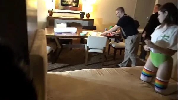 Anastasia Rose randomly Fucks 2 guys at Tadpole's Chicago EXXXOTICA After Sex Party