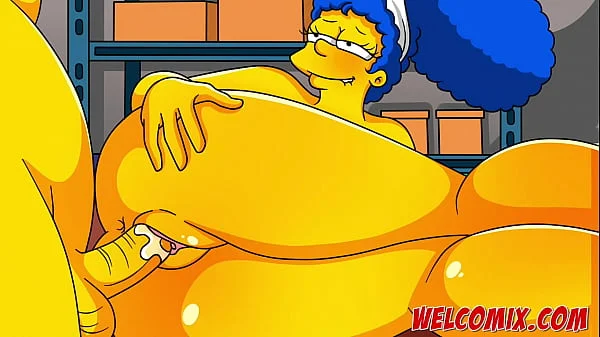 Margy is a hot maid! The hot cleaning lady - The Simptoons Hentai