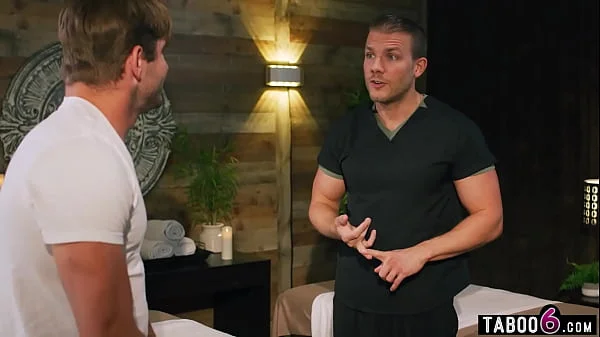 Bisexual latina Hime Marie fucked by two masseuses during a couples massage