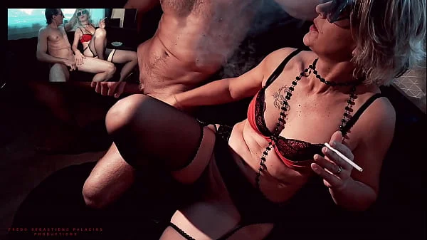 Gorgeous Mature - Fucked With Creampie On The Sofa - Big Dick Big Hairy Pussy.