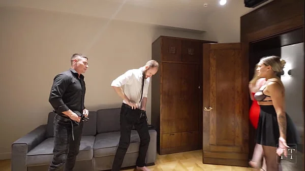 A huge orgy of students!