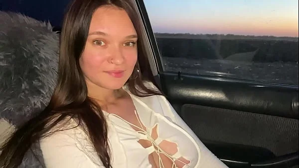 My Best Friend's Girlfriend Sucked My Dick In The Car For Only 10 dollars. What a Slut.
