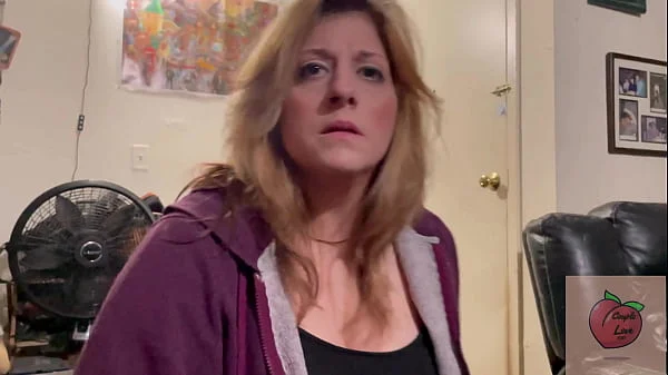 Stepson discovers stepmom does porn and gives her his big cock