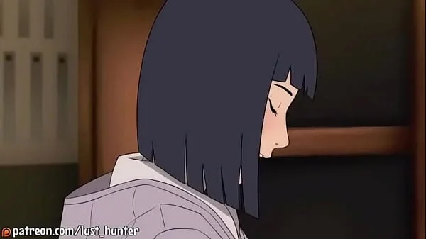 Boruto ver a Hinata lavando as louças e aproveita para por o pau nas costa dela.