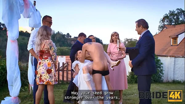 Bride is a whore for the last time. BRIDE4K compilation