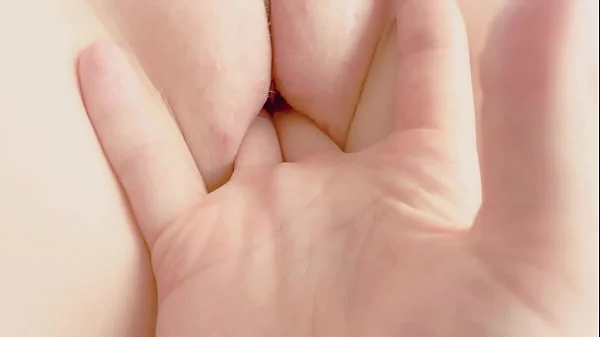 Stepbrother touches my cute 19yo pussy until I cum