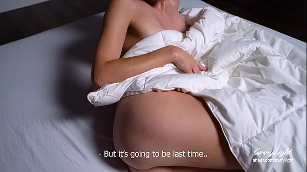 Please don't cum inside, My husband might be home! Cheating Step Mom Creampied by Step Son