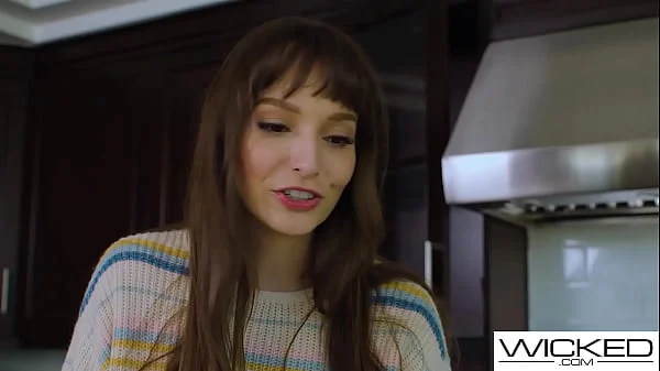 Wicked - Couple Put Their Differences Aside & Invite Hot Blonde Emma Hix For Threesome