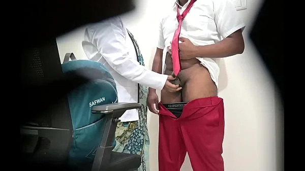 Is it Fair woman checking a school boy's Dick in public hospital?