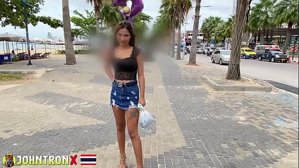 JohnTronX- fucking young Thai Teen and creampie her