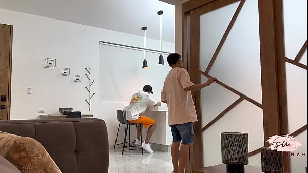 Latina Wife Cheats On Husband With Stepson In Shower - Big Squirt - Savannah Watson