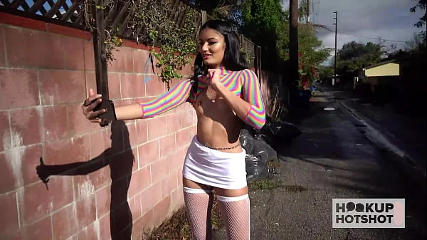 Small Tittied Babe Viva Athena Extracts All Her Hookup's Milk!