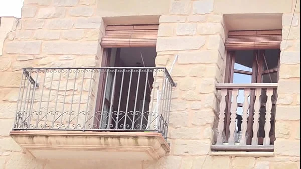 A neighbor spies on me and blackmails me into uploading this video in exchange for revealing my identity
