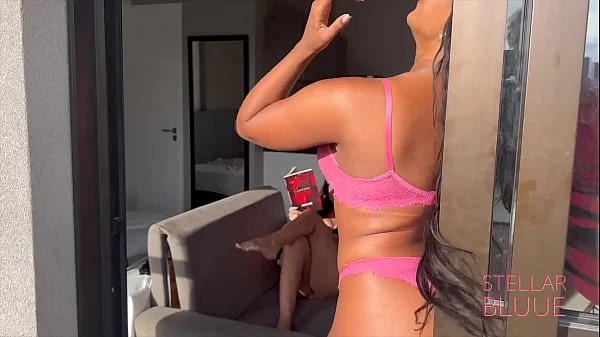 TRANSEI COM A MUSA DO CARNAVAL BRASILEIRO MULATA PERFEITA E GOSTOSA ESFREGAMOS NOSSAS BUCETA COM O VIBRADOR ATÉ GOZAR - TEASER - LUANA COUTO