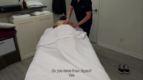 Petite Japanese girl was seduced, and fucked twice during massage