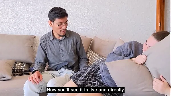 Stepdad teaches his stepdaughter HOW TO HAVE SEX