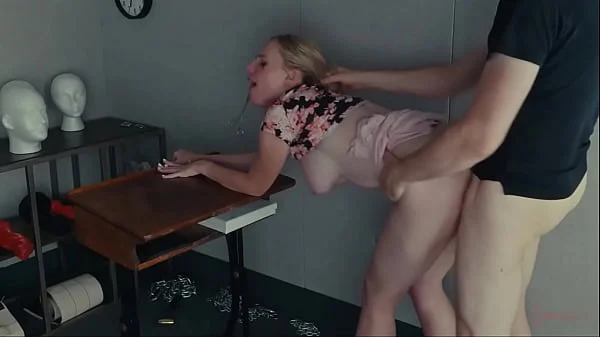 Rebel Rhyder gets a rough psycho-anal-ysis session with rough gagging, puke, ass to mouth, and tongue control