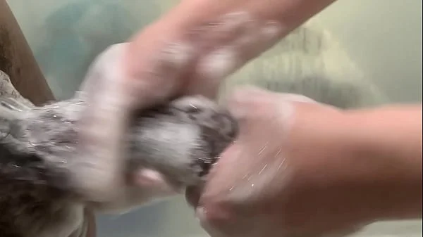 Sexy Petite Blonde Step Sister Called Step Brother To Bring Her A Towel In The Bathroom And This Happened