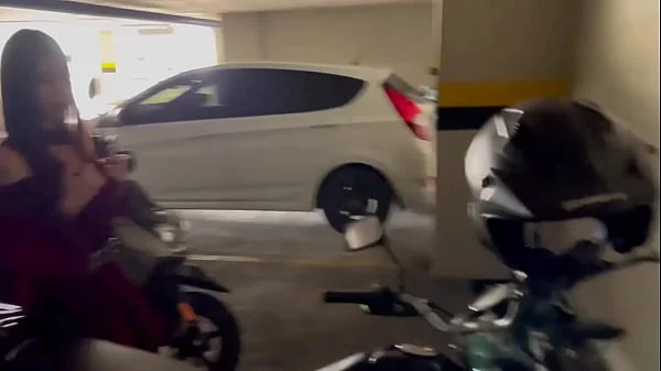 Katty sucking and getting fucked in the ass in a public parking lot - Bucaramanga, Colombia - Sara Films