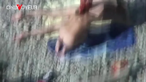 Beach Voyeur. Busty cougar MILF getting fucked by young guy