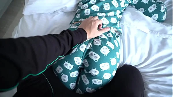 stepmom and stepson share a bed in a hotel room!