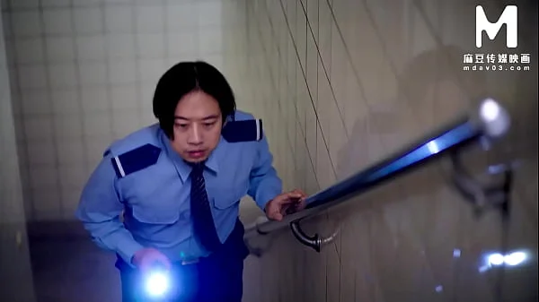 ModelMedia Asia - Department store salesgirl and security guard having anal sex live